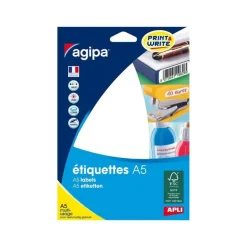 Apli Agipa - 4704 étiquettes gommettes - A5