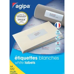 Apli Agipa - 800 Étiquettes multi-usages opaques - 99,1 x 67,7 mm - réf 102422