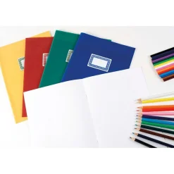Apli Agipa - 20 Étiquettes scolaires cadre et lignes gris - 37 x 55 mm - réf 11340