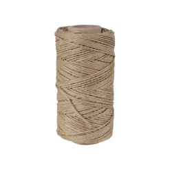 Apli Agipa - Bobine de ficelle en chanvre naturel - 80m - brun