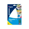 Apli Agipa - Etui A5 - 1088 Étiquettes blanches multi-usages - 11 x 30 mm - coins arrondis - réf 114034