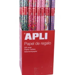 Apli Agipa - Papier cadeau - 70 cm x 2 m - différents motifs disponibles