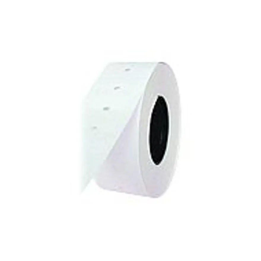 Apli Agipa - Rouleau de 1000 étiquettes adhésives enlevables - blanc - 21 x 12 mm