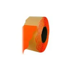 Apli Agipa - Rouleau de 1000 étiquettes adhésives permanentes - orange - 26 x 16 mm