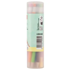 APLI Color Click - Étui de 12 porte-mines multicouleurs avec capuchons numérotés - taille-crayon et recharges.