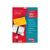 Apli DECAdry - Papier pour 100 cartes de visite 85 x 54 mm - 280 g/m² - 10 feuilles