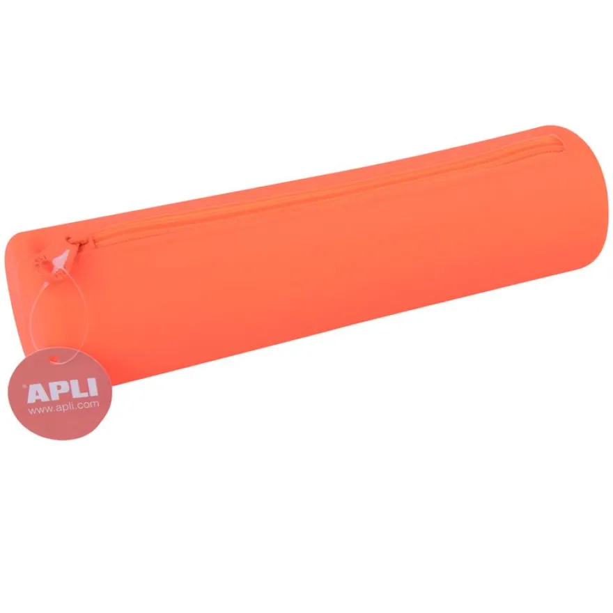 Apli Fluor - Trousse ronde 1 compartiment - silicone - disponible dans différentes couleurs