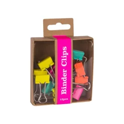 Apli Fluor Collection - 12 Pinces clip - couleurs assorties