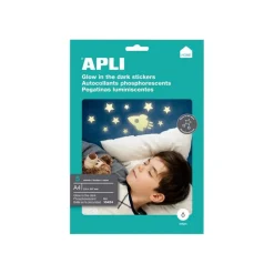 Apli Home - Étiquettes phosphorescentes - 5 feuilles A4