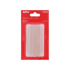 APLI kids - 10 bâtons de colle pour pistolet à colle - transparent