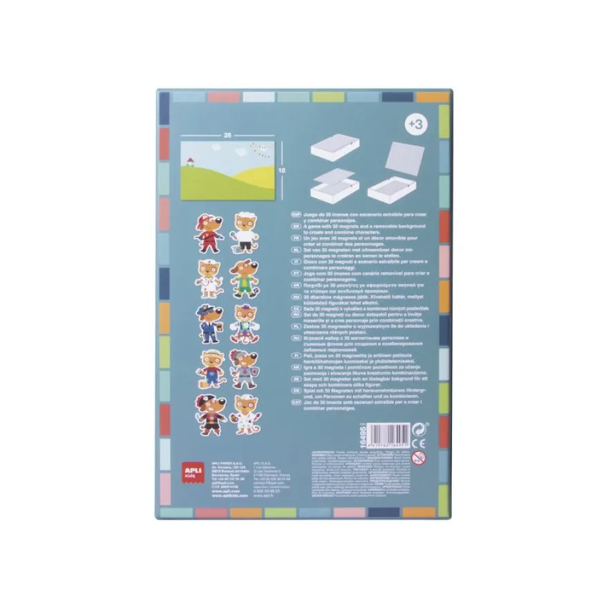 Apli Kids - Jeu magnétique Dress up