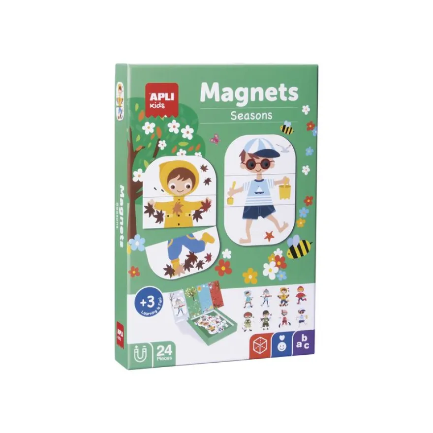 Apli Kids - Jeu magnétique Saisons