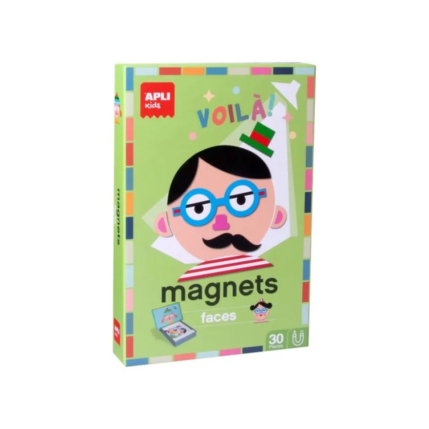 Apli Kids - Jeu magnétique Portraits