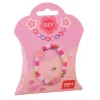Apli Kids - Kit créatif bracelets fleurs roses - DIY enfant 6+ ans