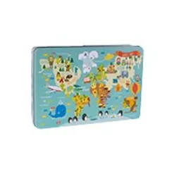 Apli Kids - Puzzle 24 pièces - map monde