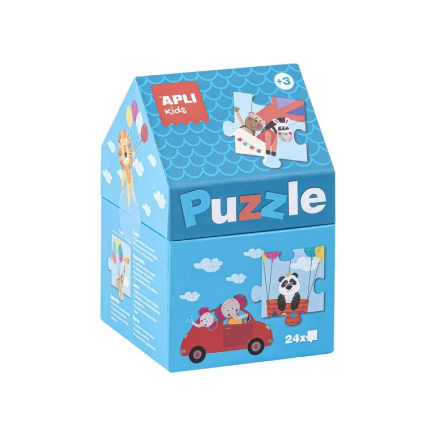 Apli Kids - Puzzle maisonnette - safari