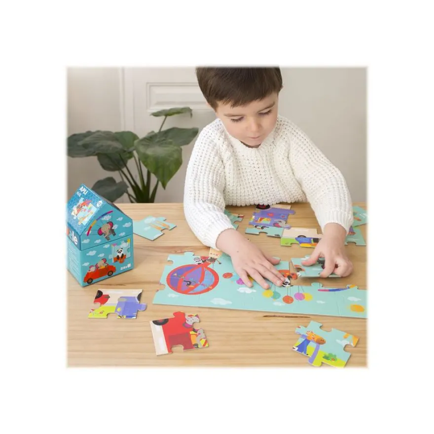Apli Kids - Puzzle maisonnette - safari