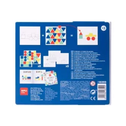 APLI kids - Stickers game geometric vehicles