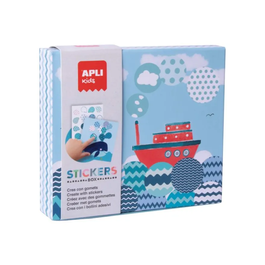 APLI kids - Stickers game Boat