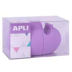 Apli Nordik - Distributeur de ruban adhésif 19 mm x 33 m - mauve