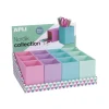 Apli Nordik Collection pot à crayons - 7 x 7 x 9.5 cm - silicone - bleu, violet, vert, rose