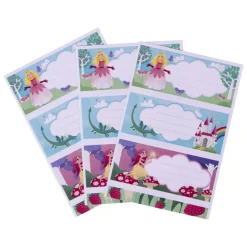 Apli Princesses - 9 Étiquettes scolaires - 36 x 81 mm