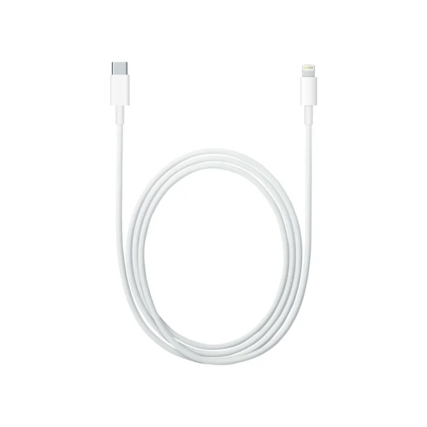 Apple - Câble de charge et de synchronisation USB/Connectique Lightning - 1m - blanc