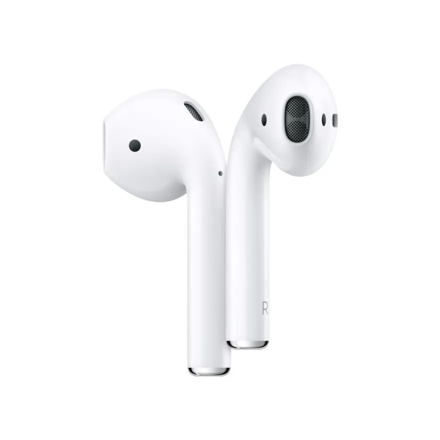 APPLE Airpods 2 - Ecouteurs sans fil bluetooth avec boitier de charge pour iPhone/iPad/Mac