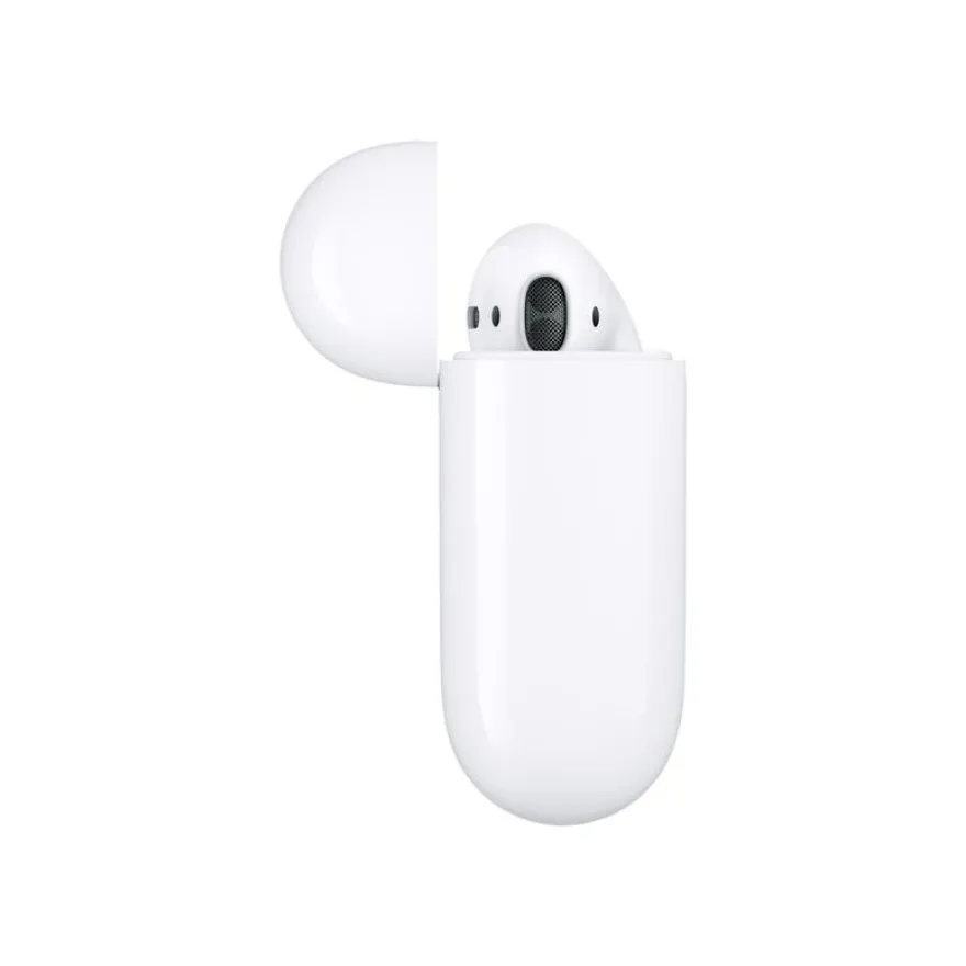 APPLE Airpods 2 - Ecouteurs sans fil bluetooth avec boitier de charge pour iPhone/iPad/Mac