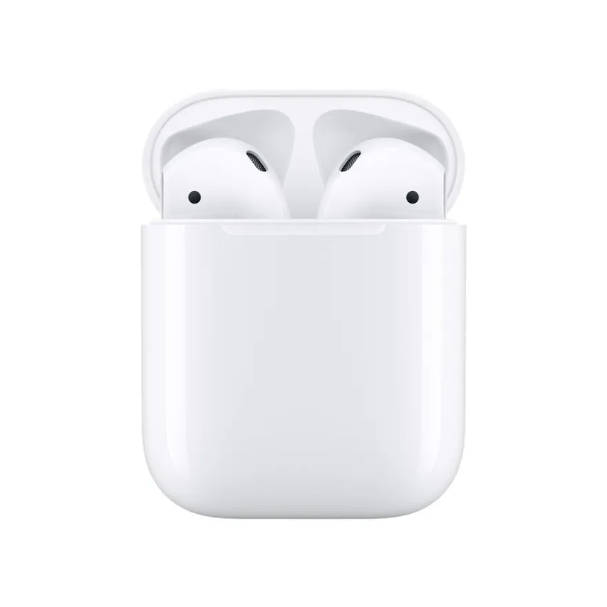 APPLE Airpods 2 (2nd Generation) - Ecouteurs sans fil bluetooth avec boitier de charge pour iPhone/iPad/Mac