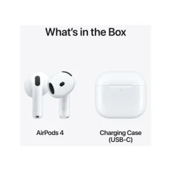 Apple AirPods 4 with Active Noise Cancellation - Écouteurs sans fil avec micro - Suppresseur de bruit actif - blanc