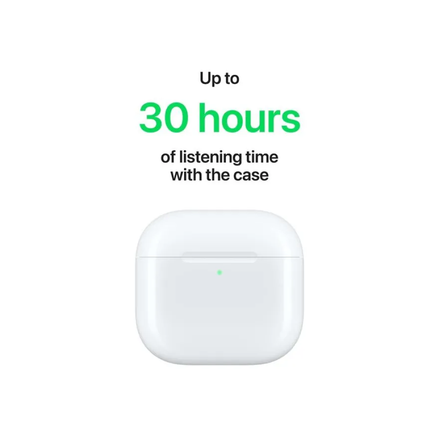 Apple AirPods 4 with Active Noise Cancellation - Écouteurs sans fil avec micro - Suppresseur de bruit actif - blanc