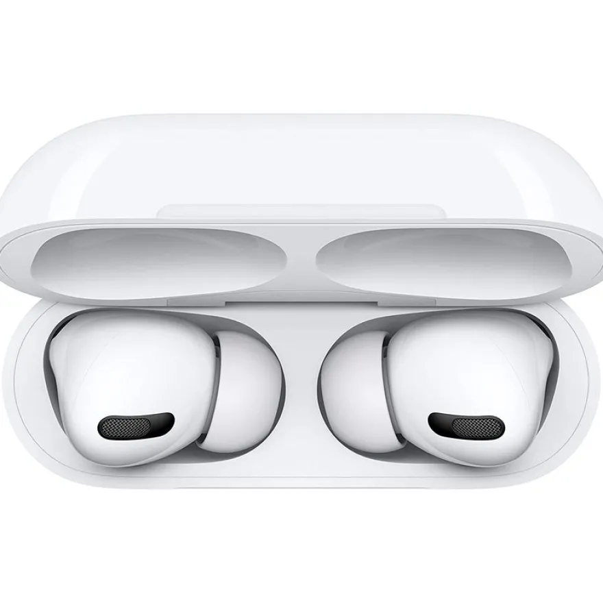 Apple AirPods Pro 1er gen - Ecouteurs reconditionné sans fil - Bluetooth - boitier de charge MagSafe pour iPhone/iPad/Mac