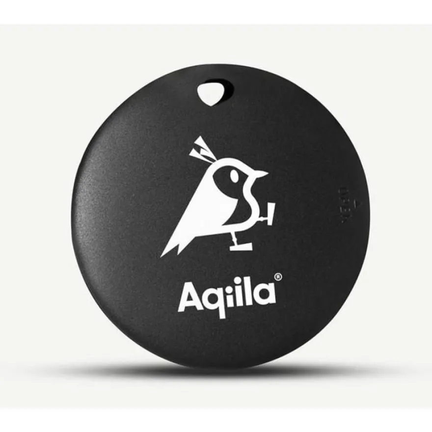 Aqiila Tagbird - 4 Trackers étanches IP67 - noir