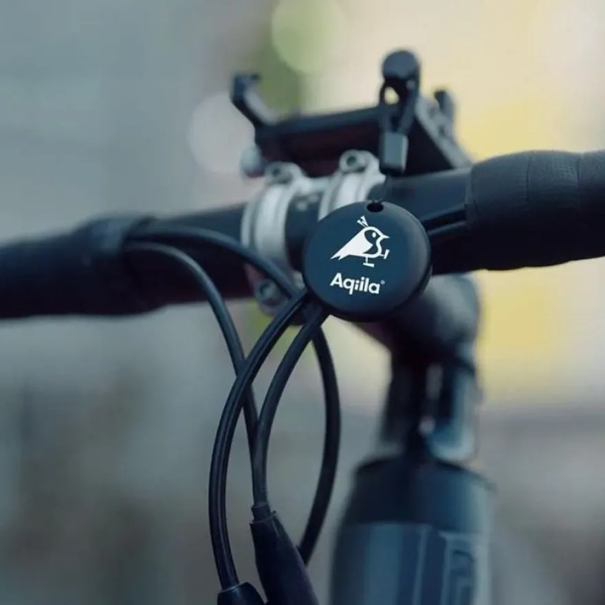 Aqiila Tagbird - 4 Trackers étanches IP67 - noir