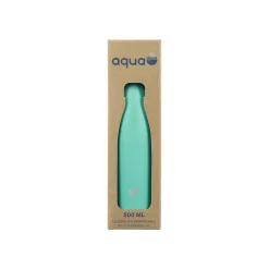 Aqua Neon - Gourde Bouteille isotherme 500 ml - double paroi - disponible dans différentes couleurs - Viquel