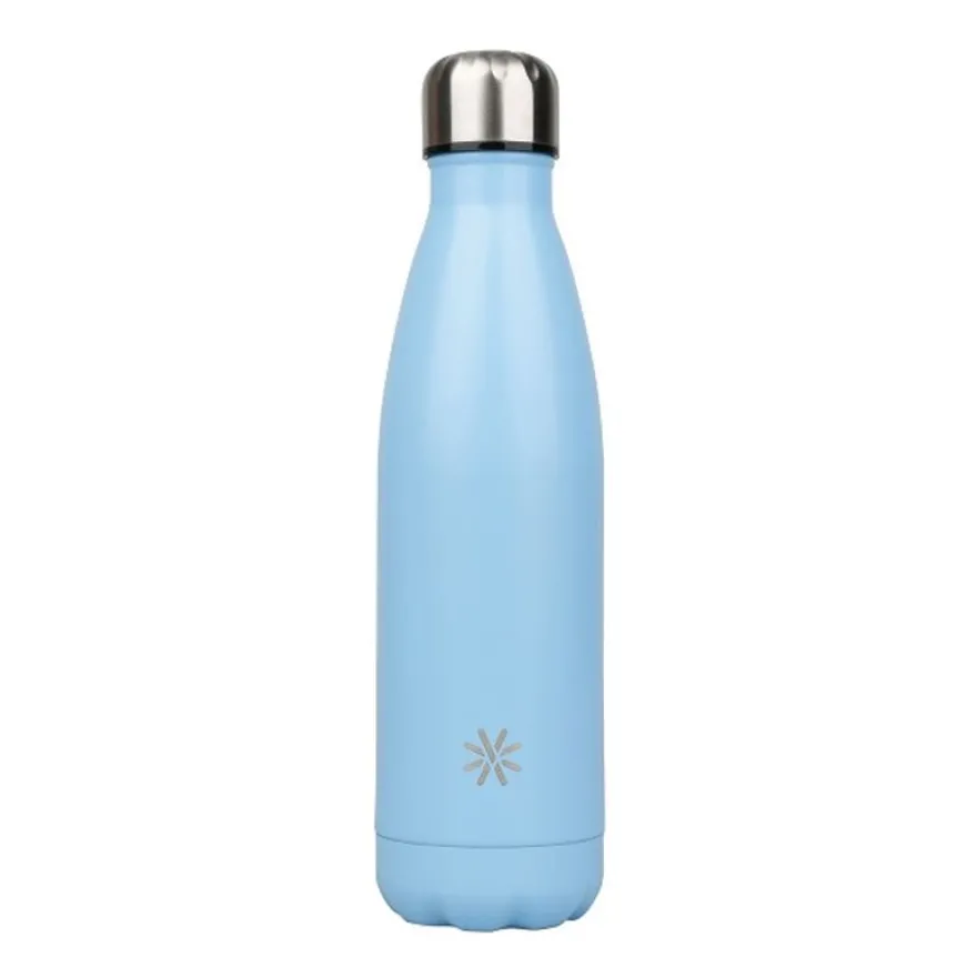 Aqua Pastel - Gourde Bouteille isotherme 500 ml - double paroi - disponible dans différentes couleurs - Viquel