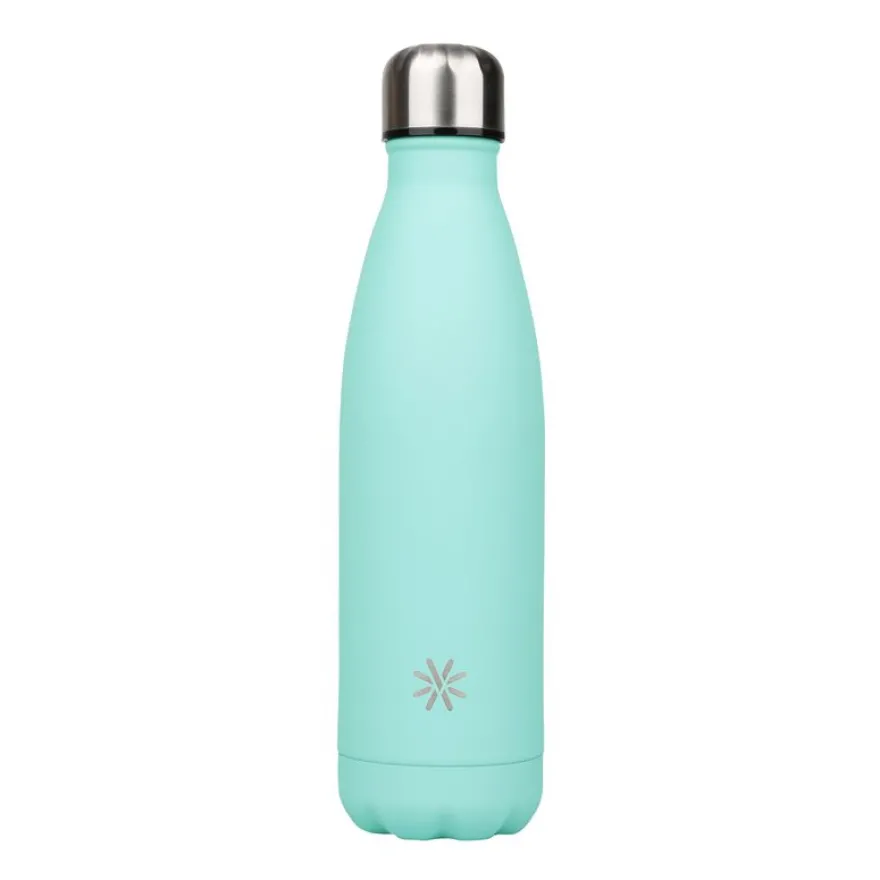 Aqua Pastel - Gourde Bouteille isotherme 500 ml - double paroi - disponible dans différentes couleurs - Viquel