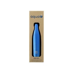 Aqua Precious Metal - Gourde Bouteille isotherme 500 ml - double paroi - disponible dans différentes couleurs - Viquel