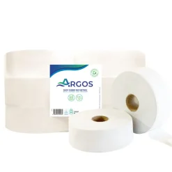 Argos - Papier toilette Maxi Jumbo - 6 rouleaux de 2171 feuilles - 2 plis - 380m