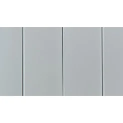 Armoire mi-haute à rideau - L120 x H105 x P43 cm - corps gris clair/rideau gris clair