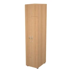 Armoire vestiaire 2 portes - H185 x L40 x P52 cm - Hêtre