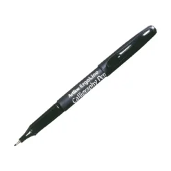 Artline - Marqueur permanent Calligraphie - pointre fibre extra fine - noir