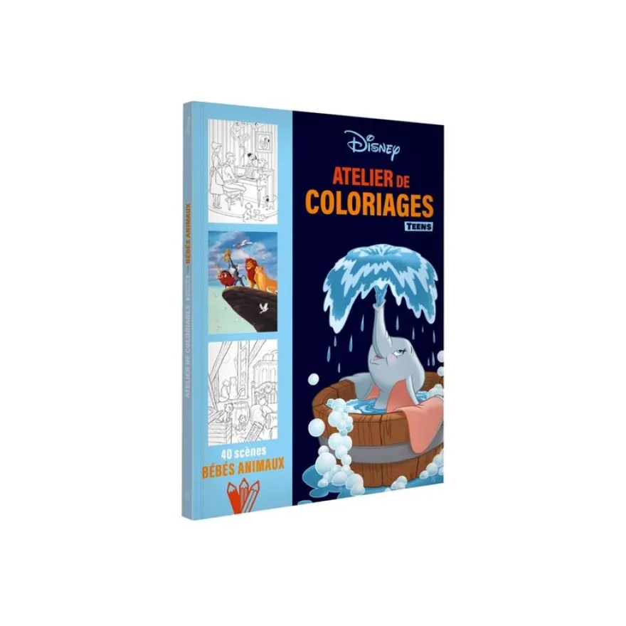Atelier de coloriages - Les Bébés Animaux - Disney Teens