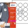 Avery - 240 badges adhésifs ronds pour étiquettes laser - diamètre 51 mm