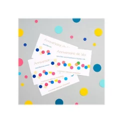 Avery - 48 Cartes de correspondance à bords lisses - 128 x 82 mm - 260 g/m² - impression jet d'encre (C2318-12)