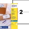 Avery - 30 Etiquettes adhésives d'expédition - 199,6 x 143,5 mm -blanches