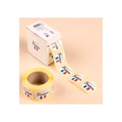 Avery - 500 Etiquettes Fabriqué en France - Adhésif décoratif - rond - 35 mm diametre - papier
