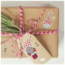 Avery - 7 stickers en sachet - 160x83x1 - lutins à paillettes