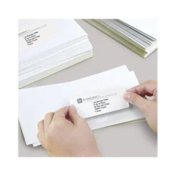 Avery - 840 Étiquettes adresse blanches - 63,5 x 38,1 mm - Impression laser - réf L7160-40
